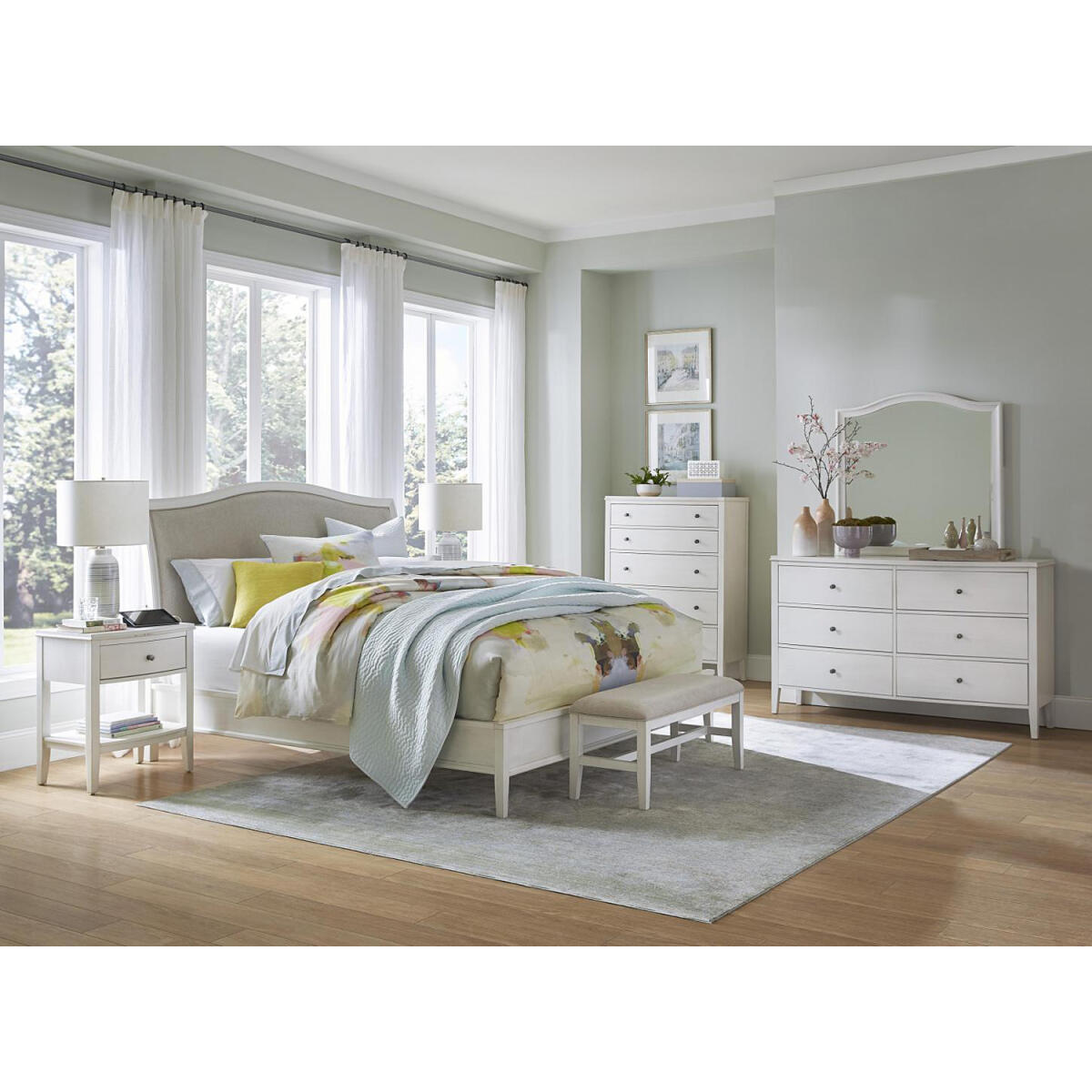 Charlotte 1 Drawer Nightstand Nightstands Aspen Home 5