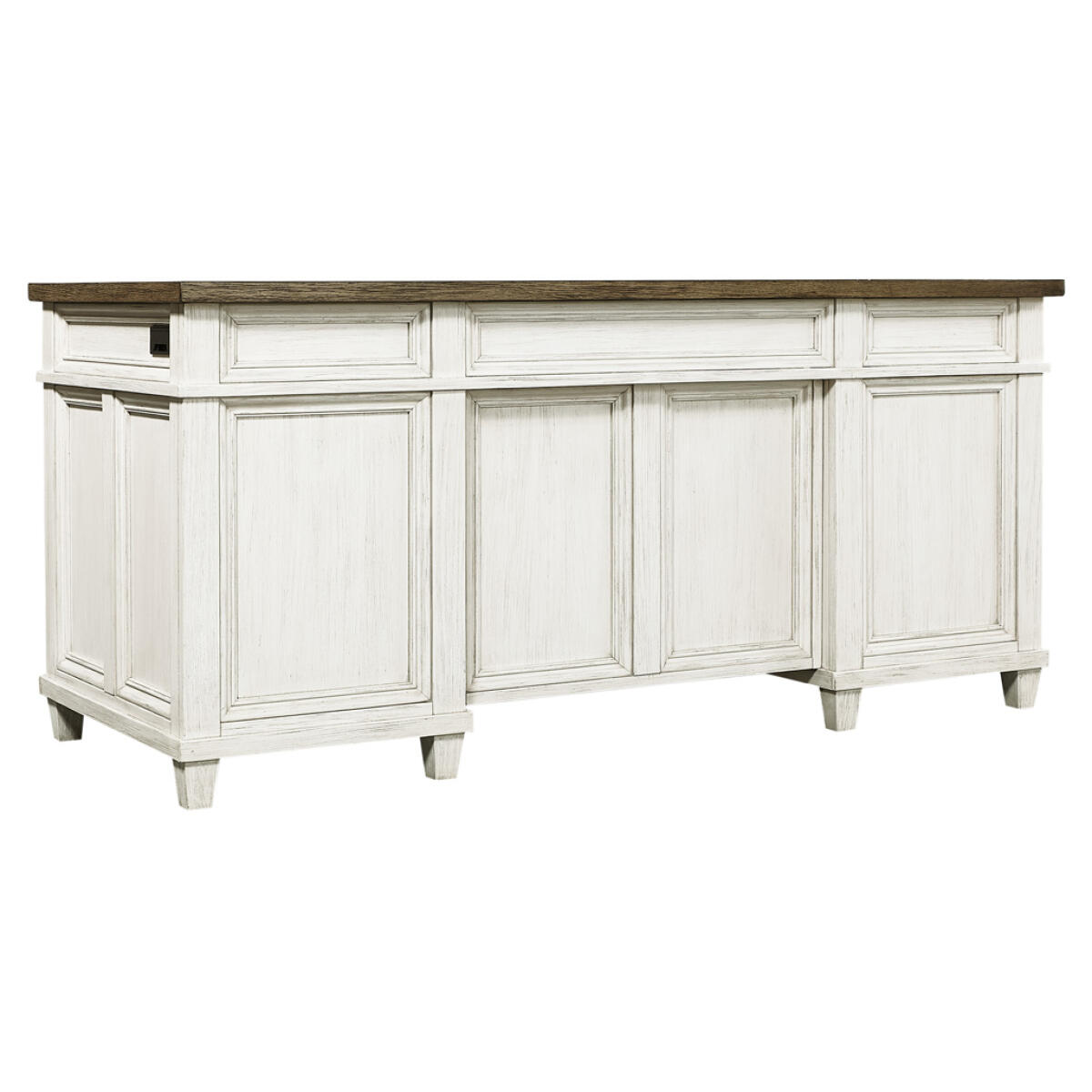 Caraway 66 inch Executive Desk Desks Aspen Home 5