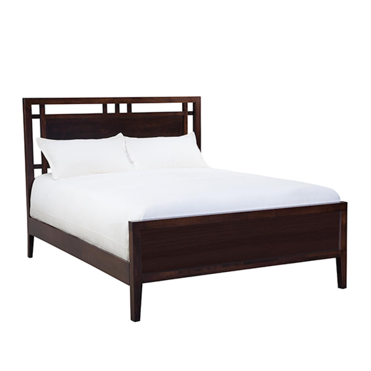 Atwood Lindsey Queen Gridwork Bed Beds Customizable 4