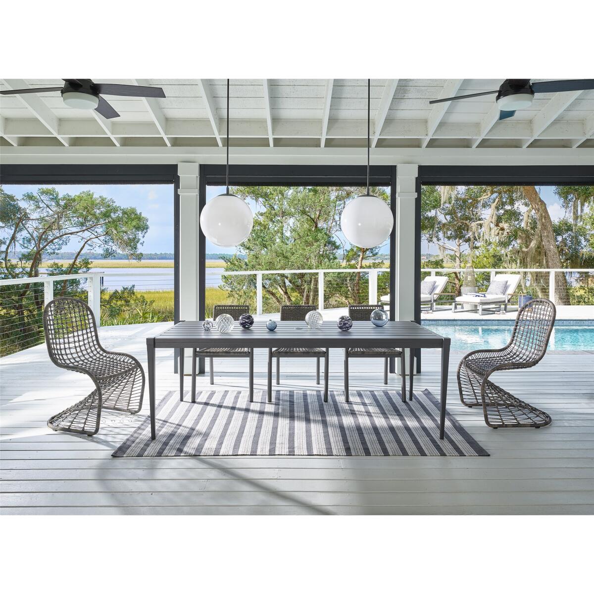 Seneca Dining Table Outdoor Dining Tables Universal Furniture 5