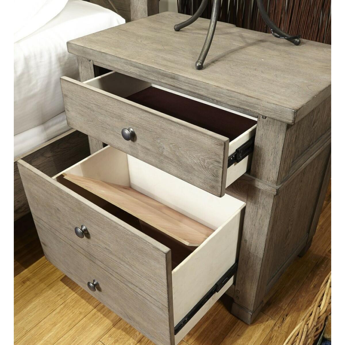 Tucker 2 Drawer Nightstand Nightstands Aspen Home 7