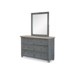 Cone Mills Dresser in Distressed Denim