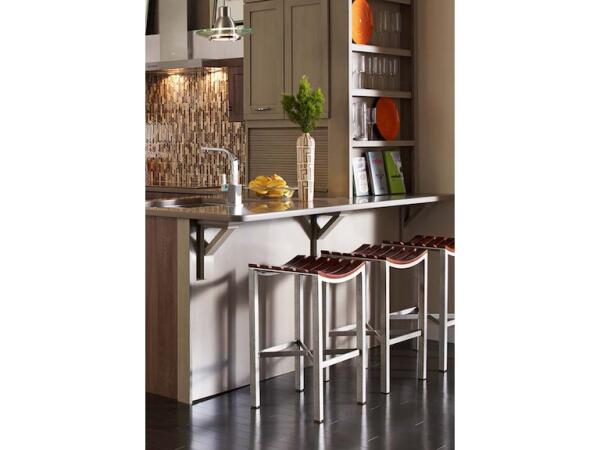 Charleston Forge Bar and Game Room Wood Seat Counterstool Barstools Charleston Forge 11
