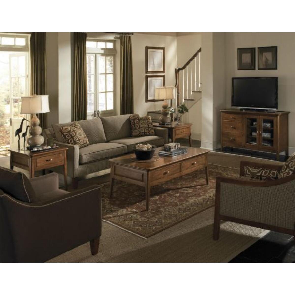 Cherry Park Solid Wood End Table End tables Kincaid Furniture 5