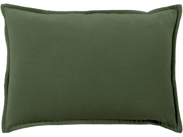CV008-2020P Cotton Velvet 20 X 20 inch Dark Green Pillow Accent Pillows Surya