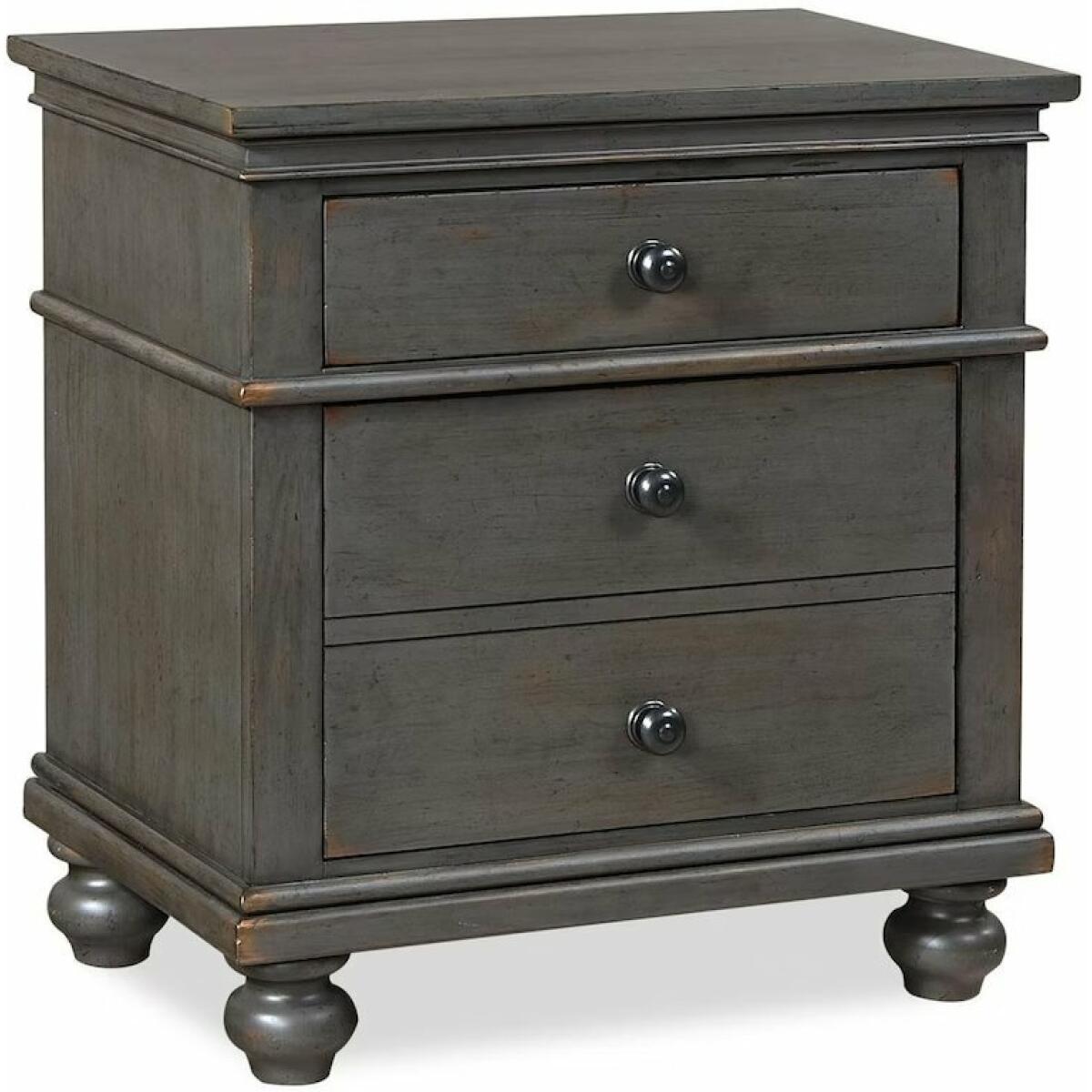 Oxford 2 Drawer Nightstand Nightstands Aspen Home 4