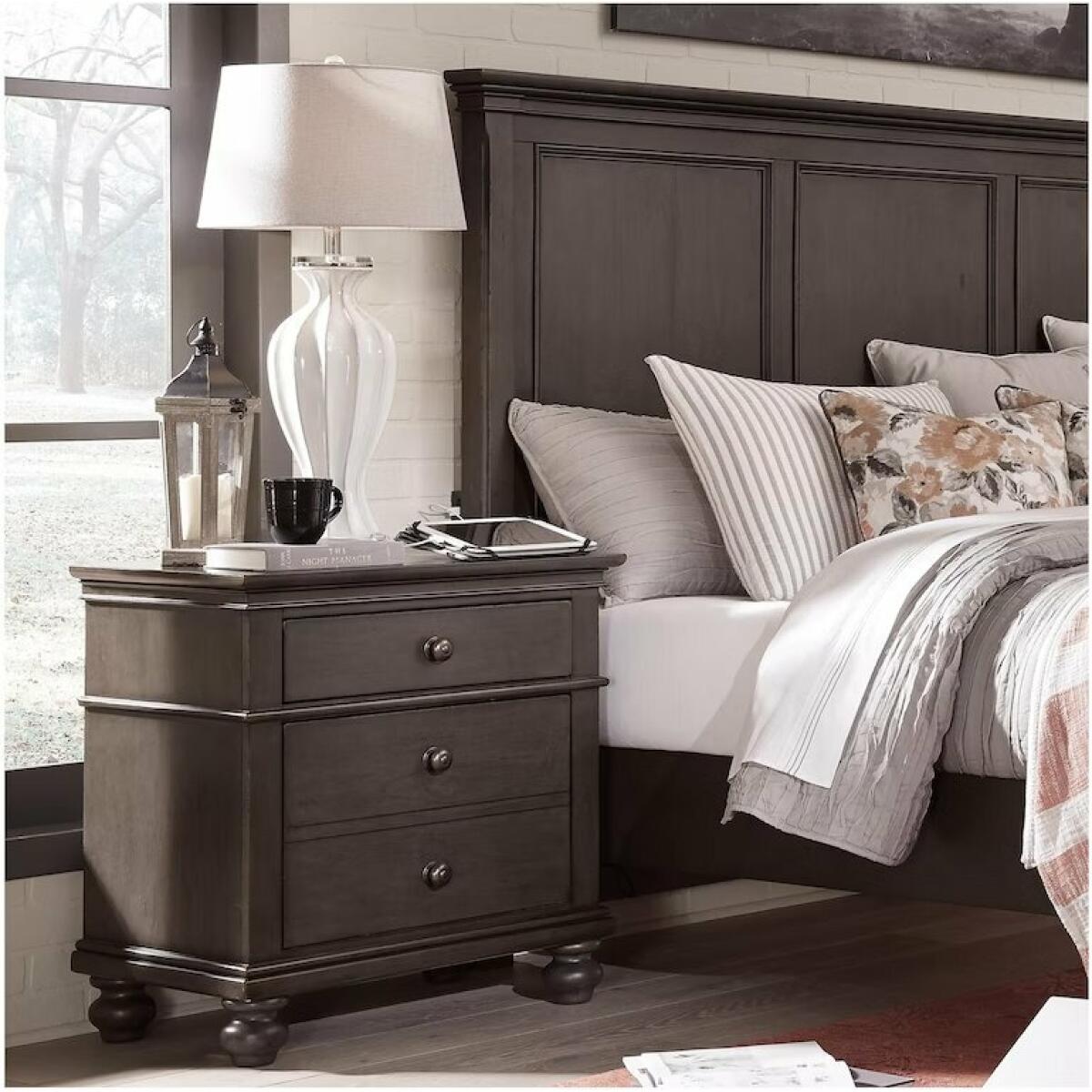 Oxford 2 Drawer Nightstand Nightstands Aspen Home 5