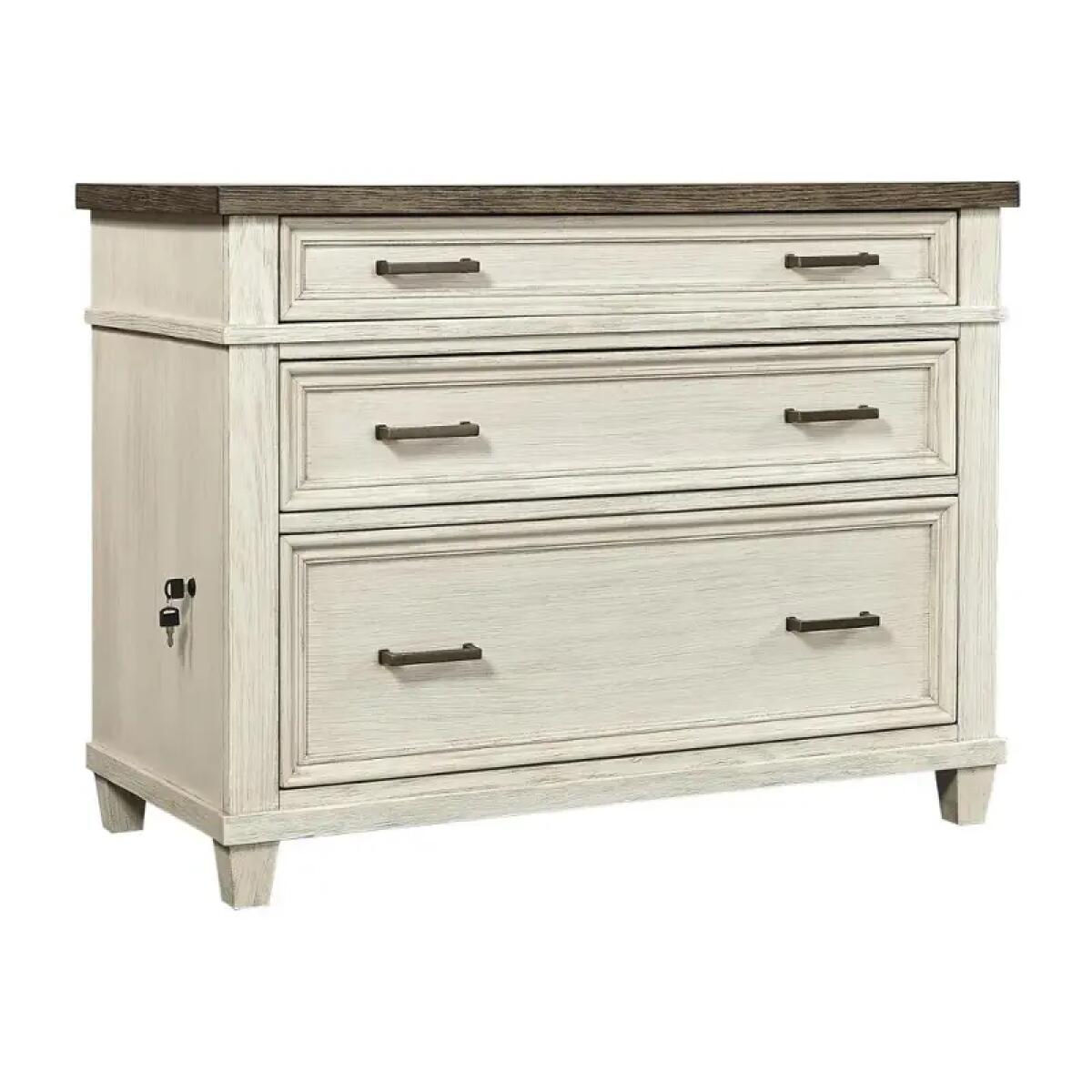 Caraway Lateral File Office Storage Aspen Home 4