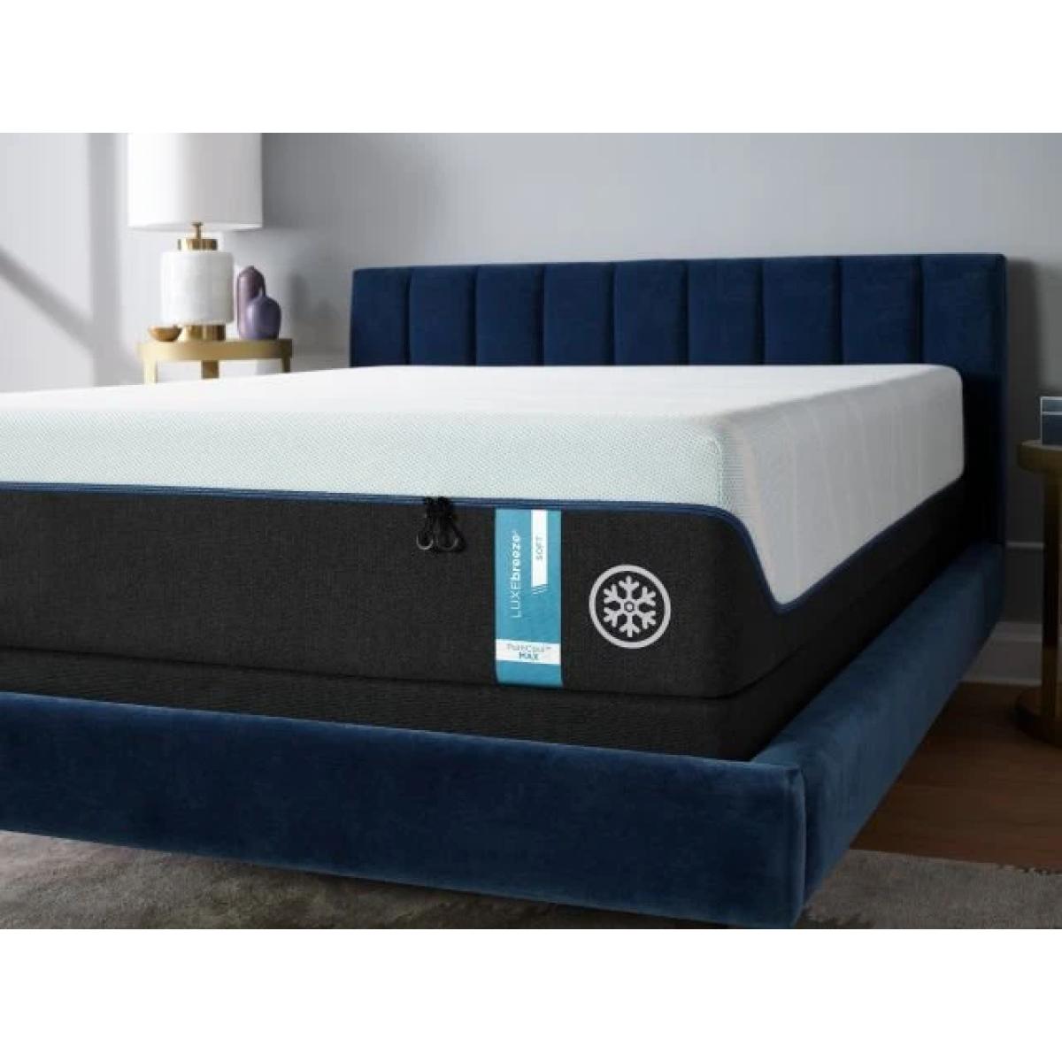 TEMPUR-LuxeBreeze Soft Mattress California King All Positions 5