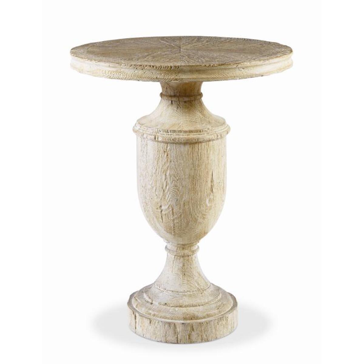 Hanover Pedestal Table Chairside Tables Century Furniture 4