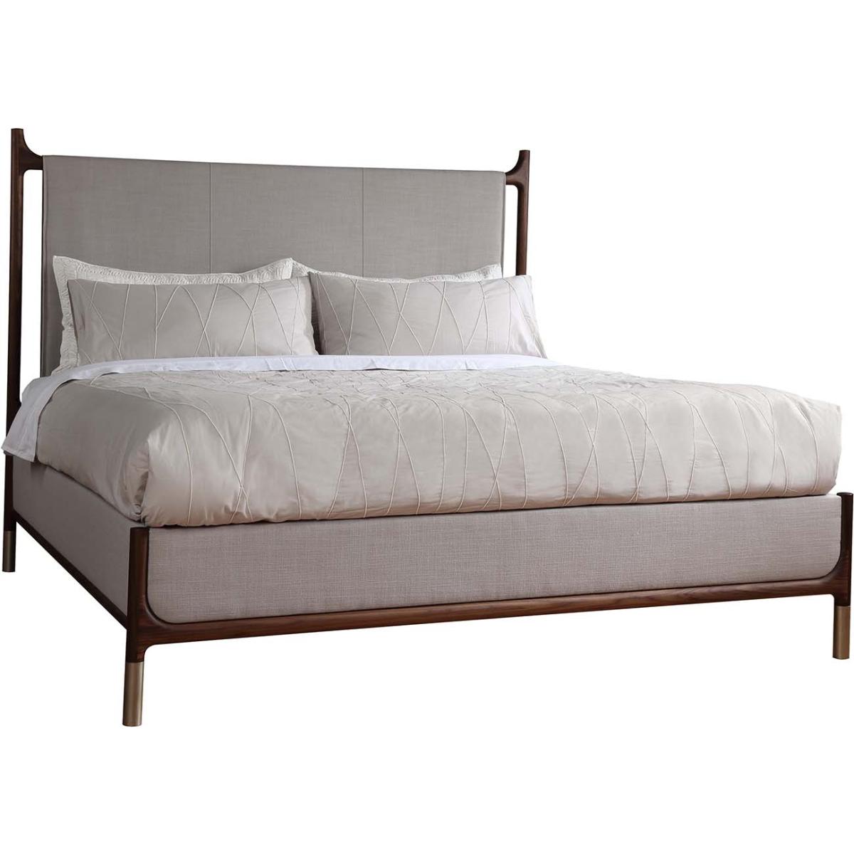 Walnut Grove Upholstered Bed Beds Customizable 4
