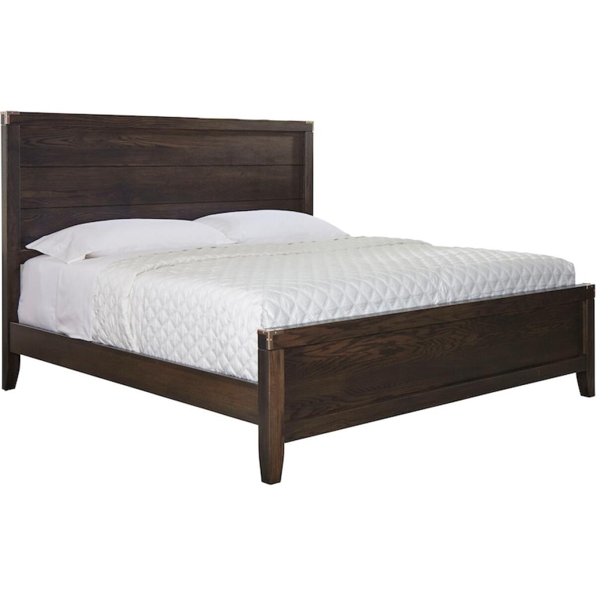 Saybrook Queen Plank Panel Bed with Rails Beds Mavin 4