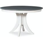 Siena Pedestal Table 30'' H - in White
