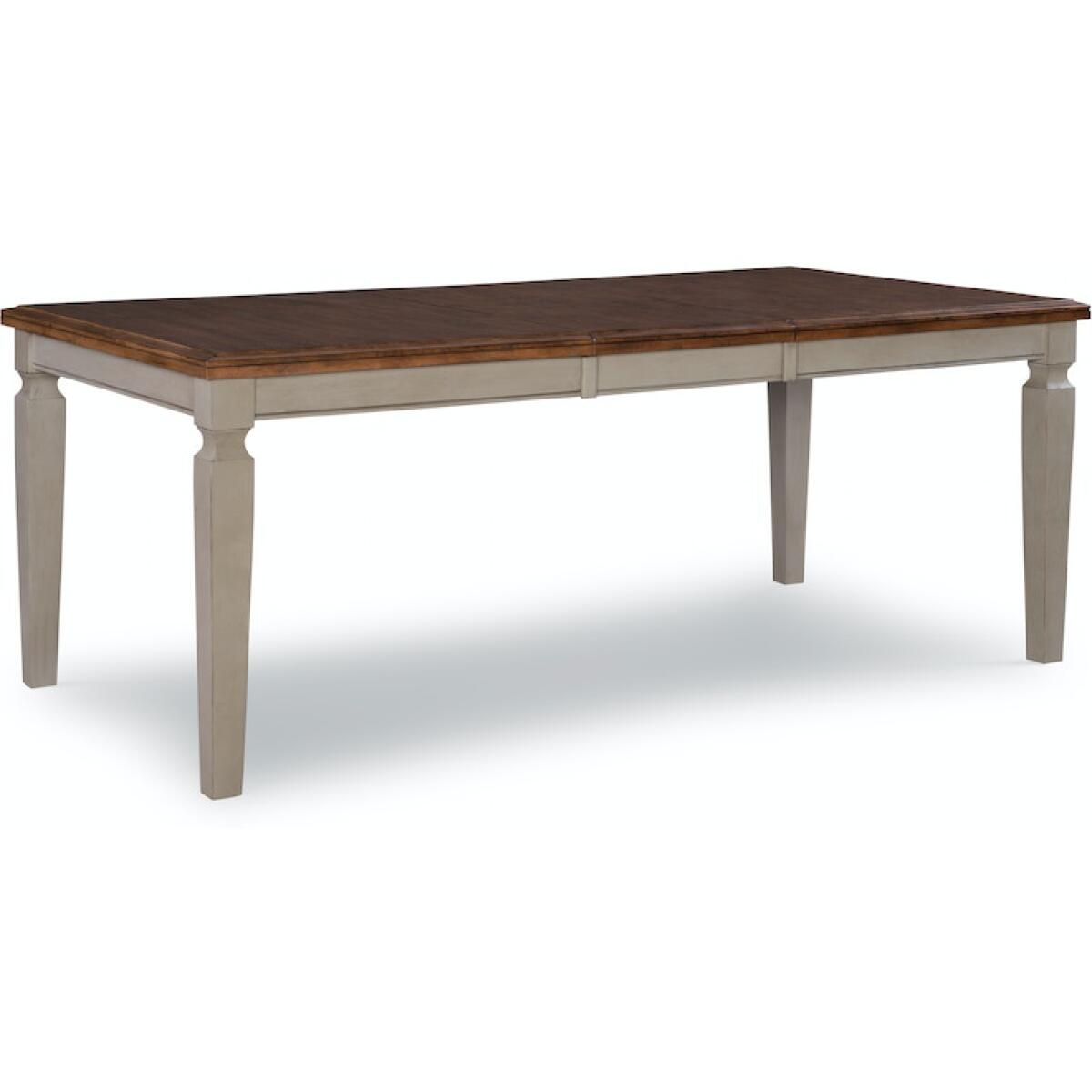 Extension Table in Hickory & Stone Dining Tables John Thomas Furniture 4
