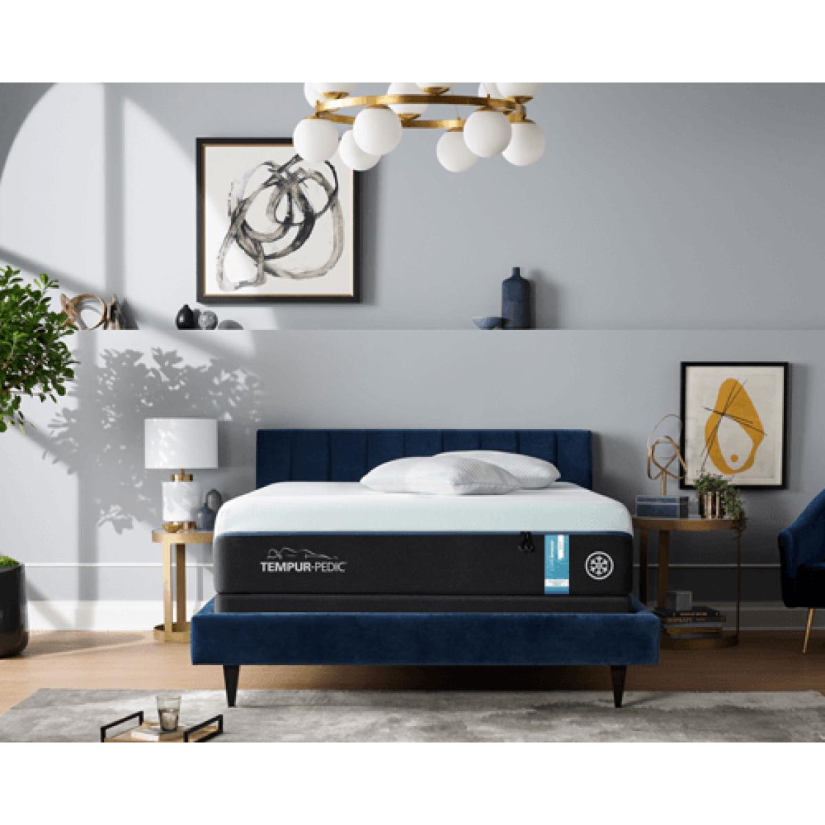 TEMPUR-LuxeBreeze Soft Mattress California King All Positions 7