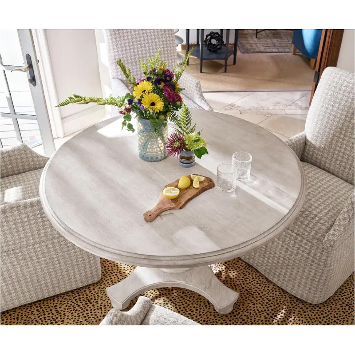 Past Forward Ansen Round Dining Table Dining Tables Universal Furniture 6