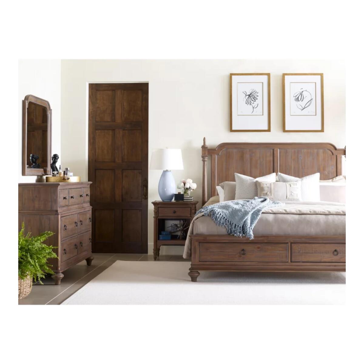 Weatherford Open Night Stand in Heather Nightstands Kincaid Furniture 5