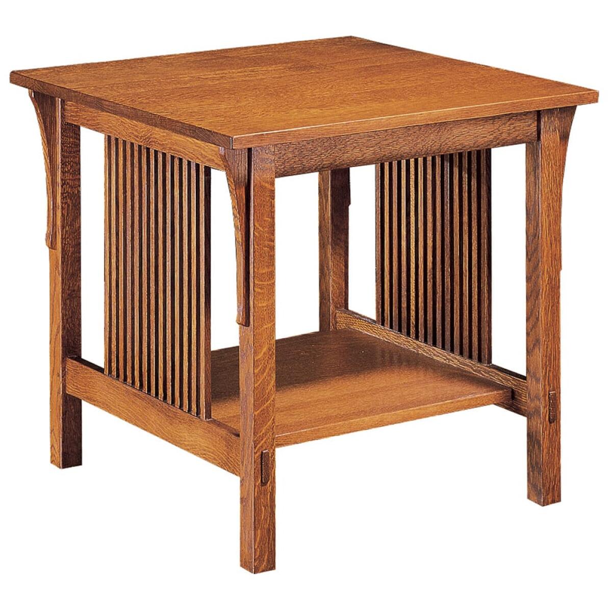 Mission Lamp Table Chairside Tables Stickley Furniture 4
