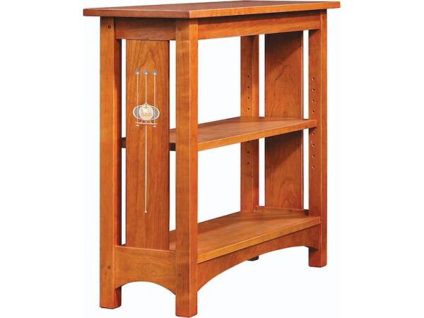 Harvey Ellis Bookcase with Inlay Bookcases Customizable 6