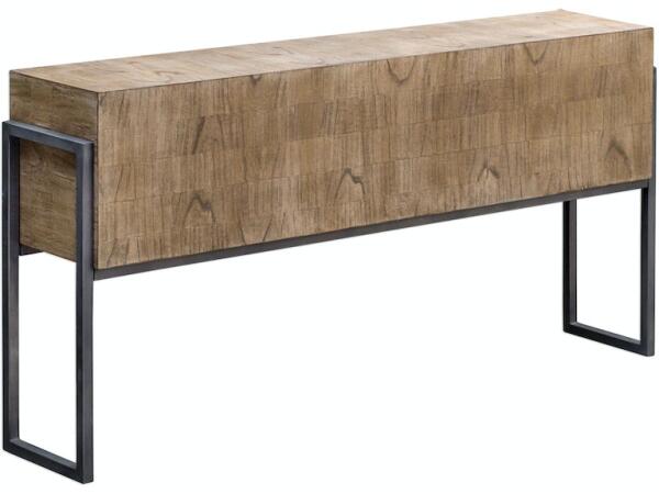 Nevis Contemporary Console Table Console Tables Uttermost