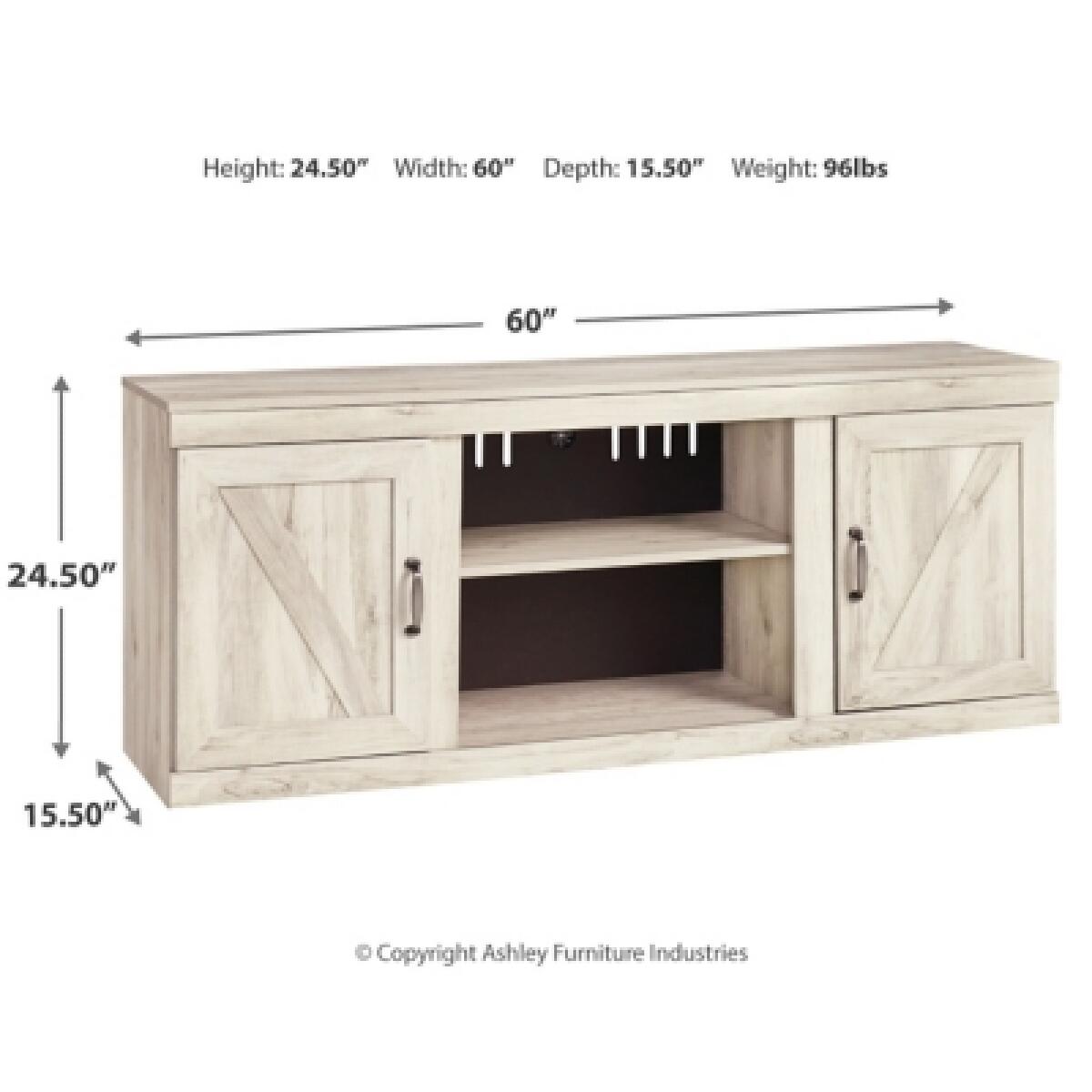 Bellaby 60″ TV Stand Outlet Entertainment 8
