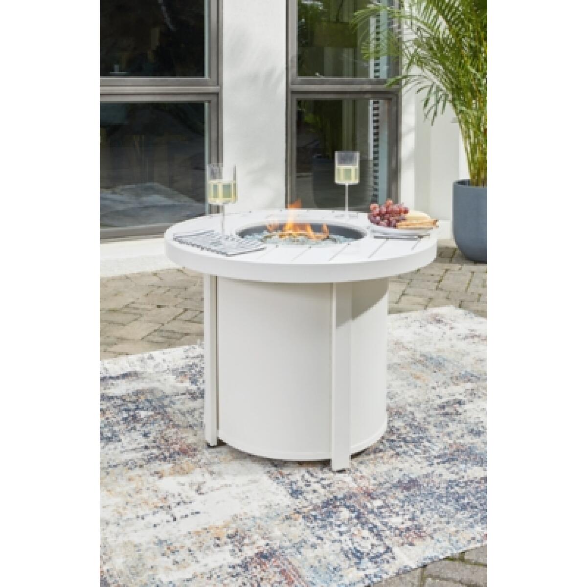 Sundown Treasure Fire Pit Table Outlet Outdoor 6
