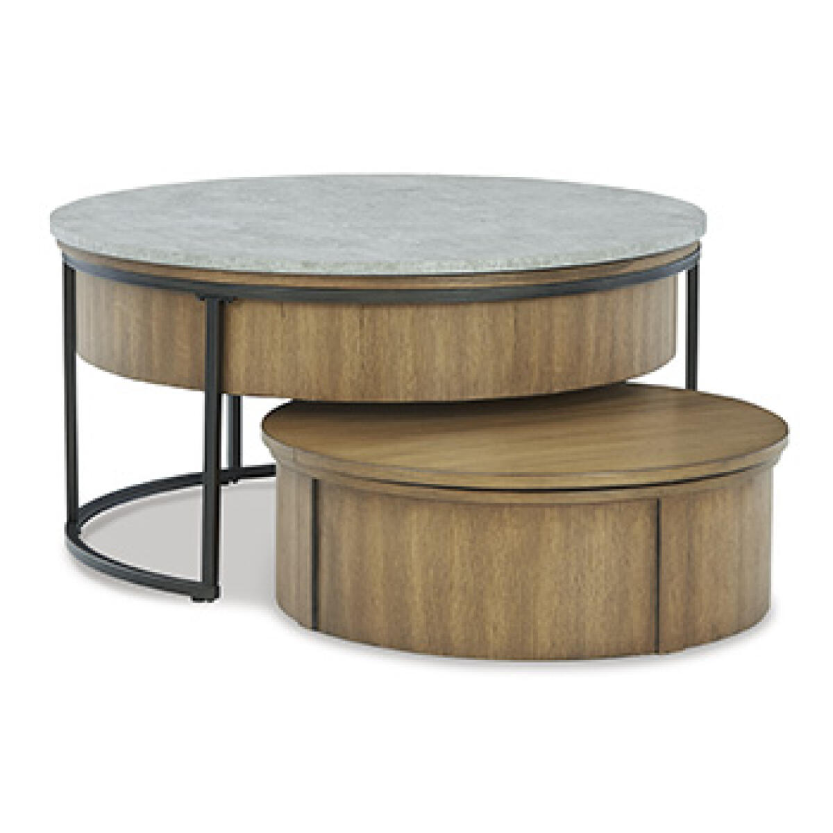 Fridley Nesting Coffee Table (Set of 2) Outlet Tables 4
