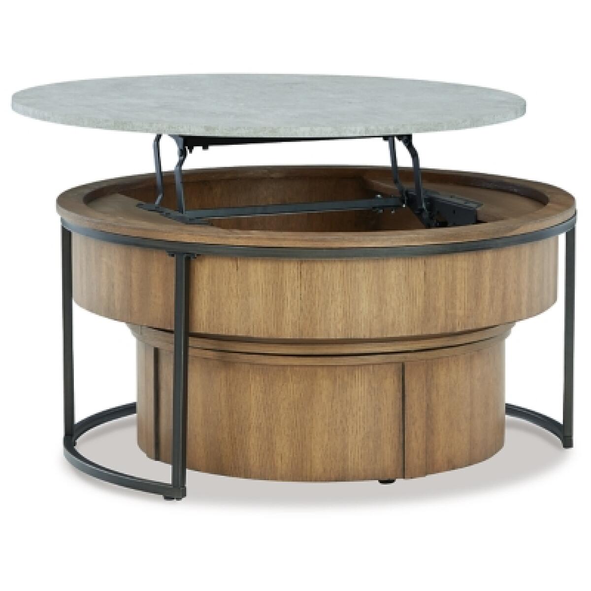 Fridley Nesting Coffee Table (Set of 2) Outlet Tables 7