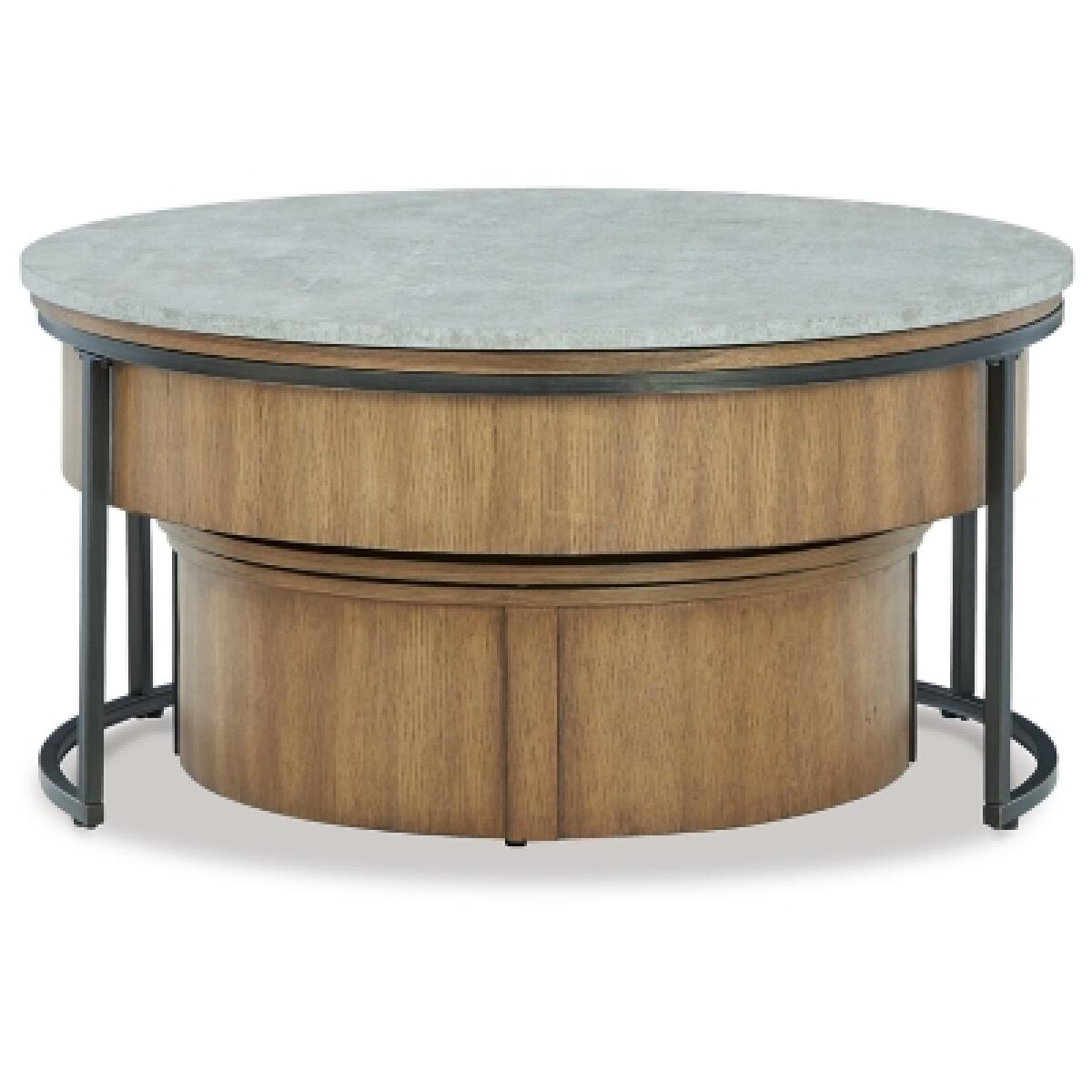 Fridley Nesting Coffee Table (Set of 2) Outlet Tables 8
