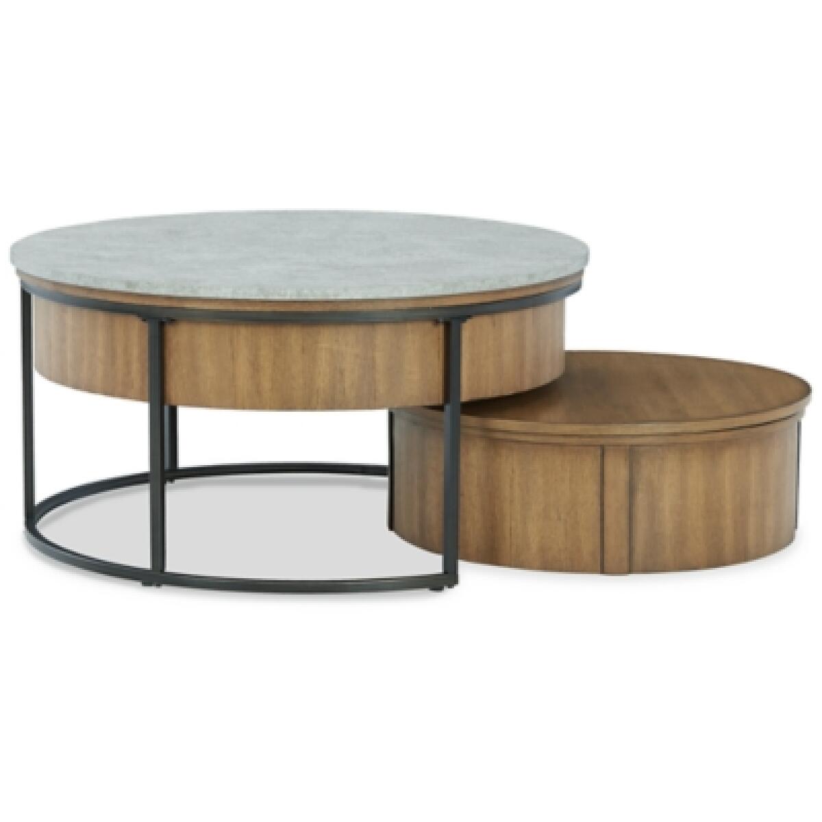 Fridley Nesting Coffee Table (Set of 2) Outlet Tables 9