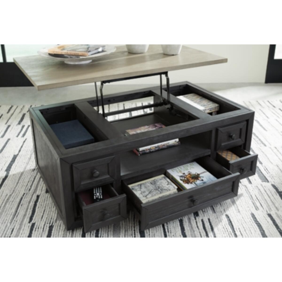 Foyland Lift-Top Coffee Table Outlet Tables 11