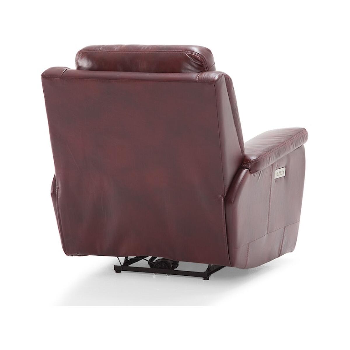 Asher Power Recliner with Power Headrest and Power Lumbar Recliners Customizable 6