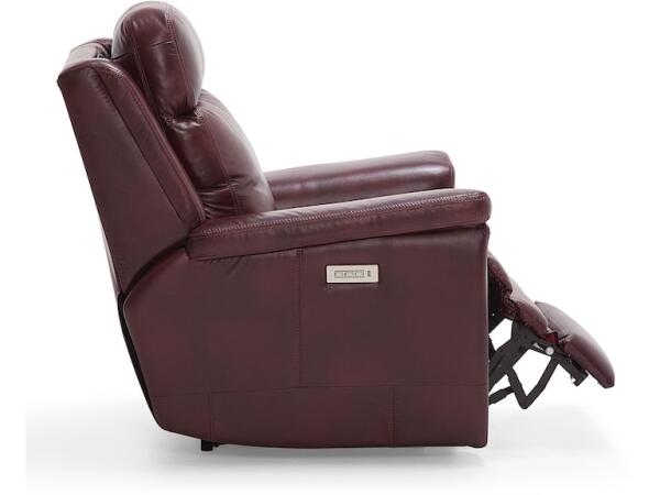 Asher Power Recliner with Power Headrest and Power Lumbar Recliners Customizable 14