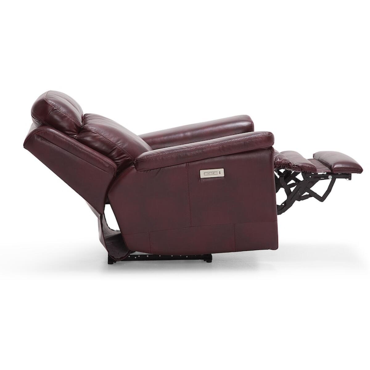 Asher Power Recliner with Power Headrest and Power Lumbar Recliners Customizable 9