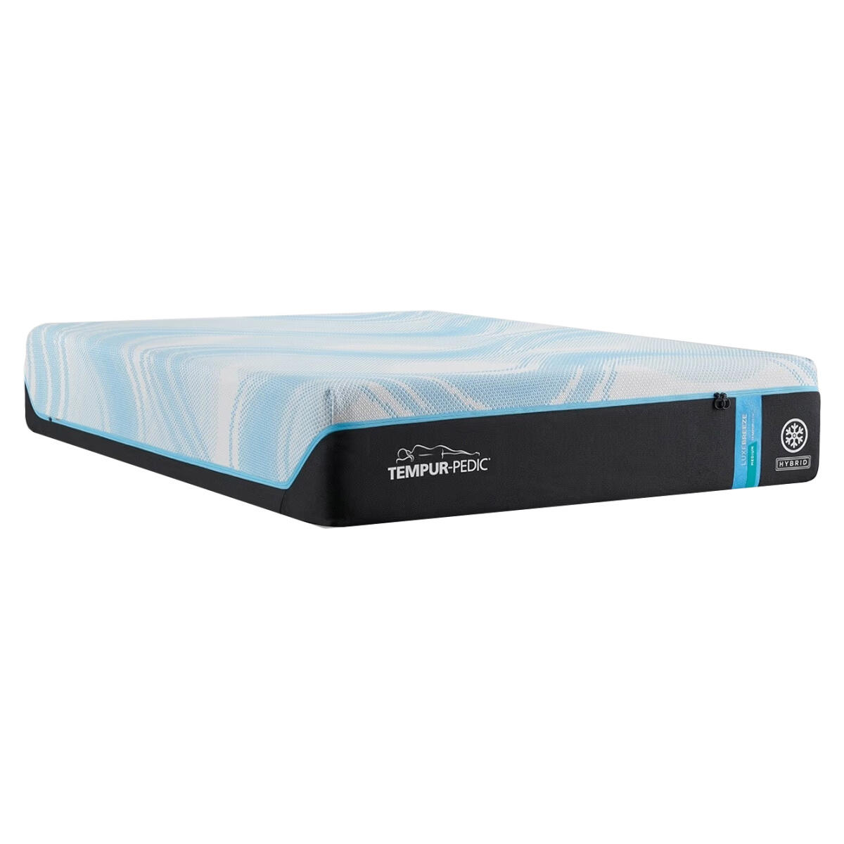 TEMPUR-LuxeBreeze Medium Hybrid Mattress California King California King 4