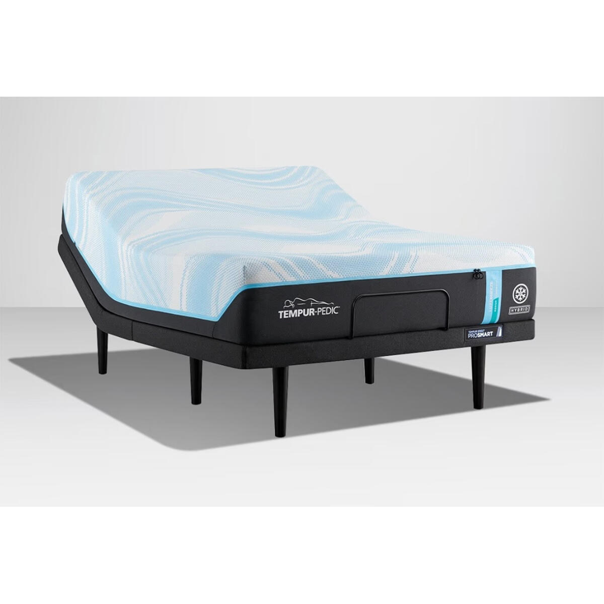 TEMPUR-LuxeBreeze Medium Hybrid Mattress California King California King 6