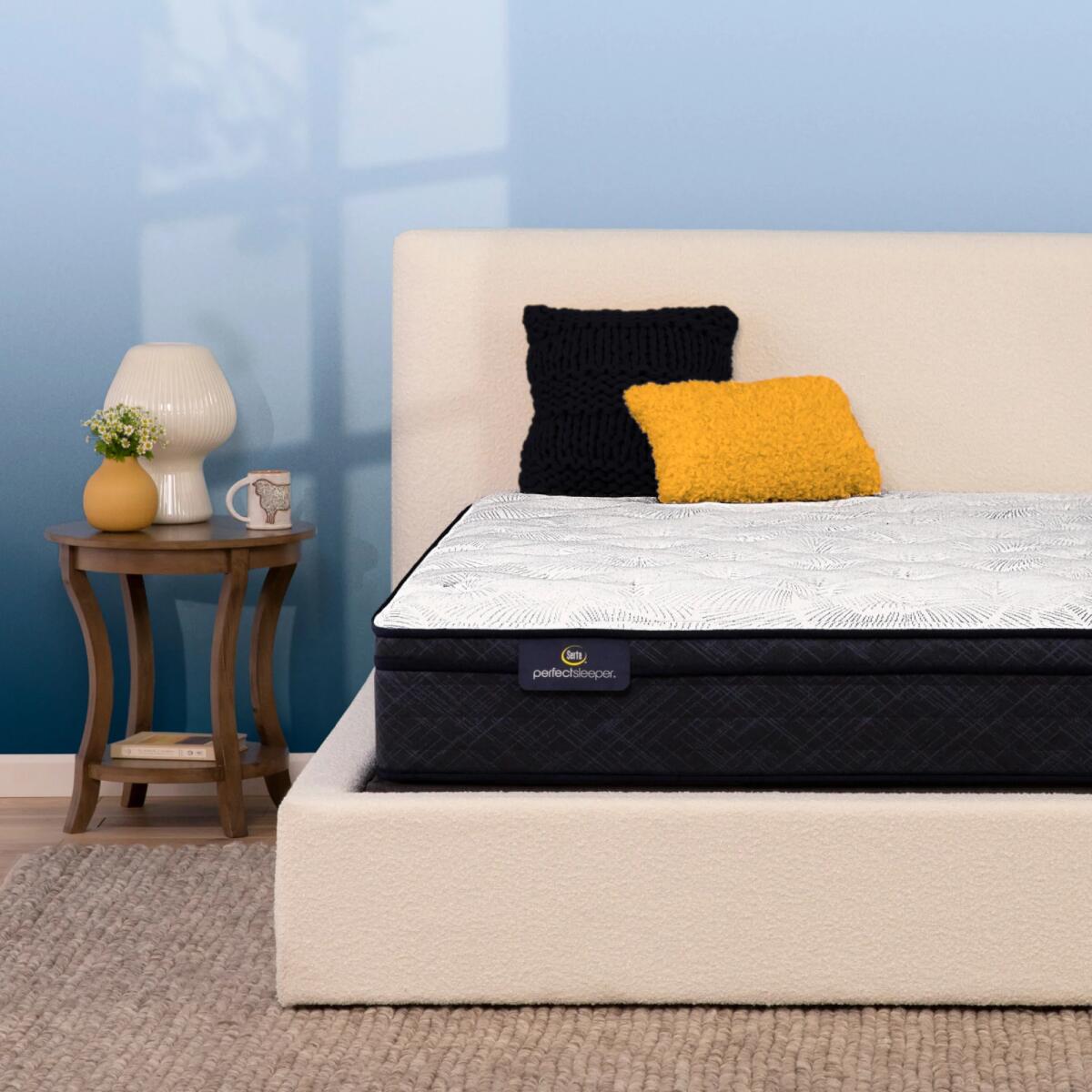 Serta Perfect Sleeper Adoring Night Innerspring Plush Euro Top Mattress Mattresses adoring 7