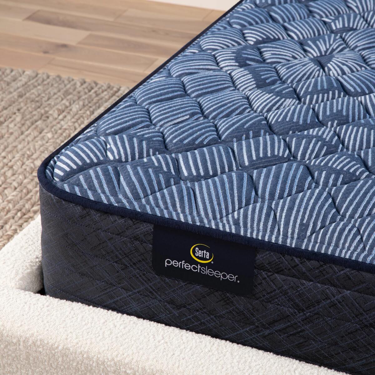 Serta Perfect Sleeper Cobalt Calm Innerspring Extra Firm Mattress Mattresses California King 6