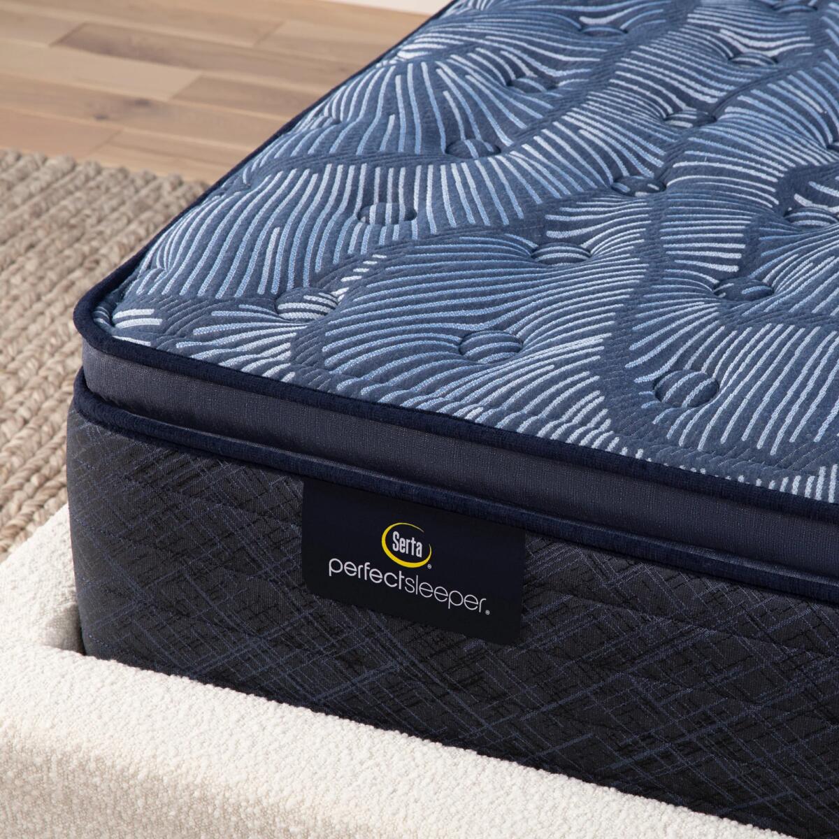 Serta Perfect Sleeper Cobalt Calm Innerspring Medium Pillow Top Mattress Mattresses California King 6
