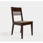 Beck Side Chair with Wood Seat