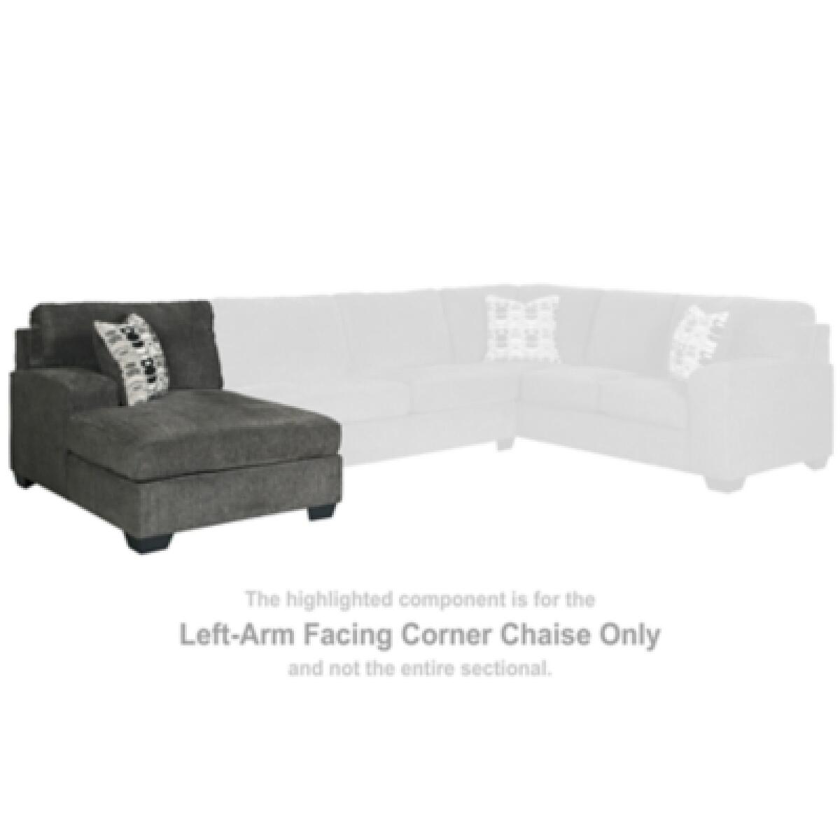 Ballinasloe Left-Arm Facing Corner Chaise Outlet Sectionals 6