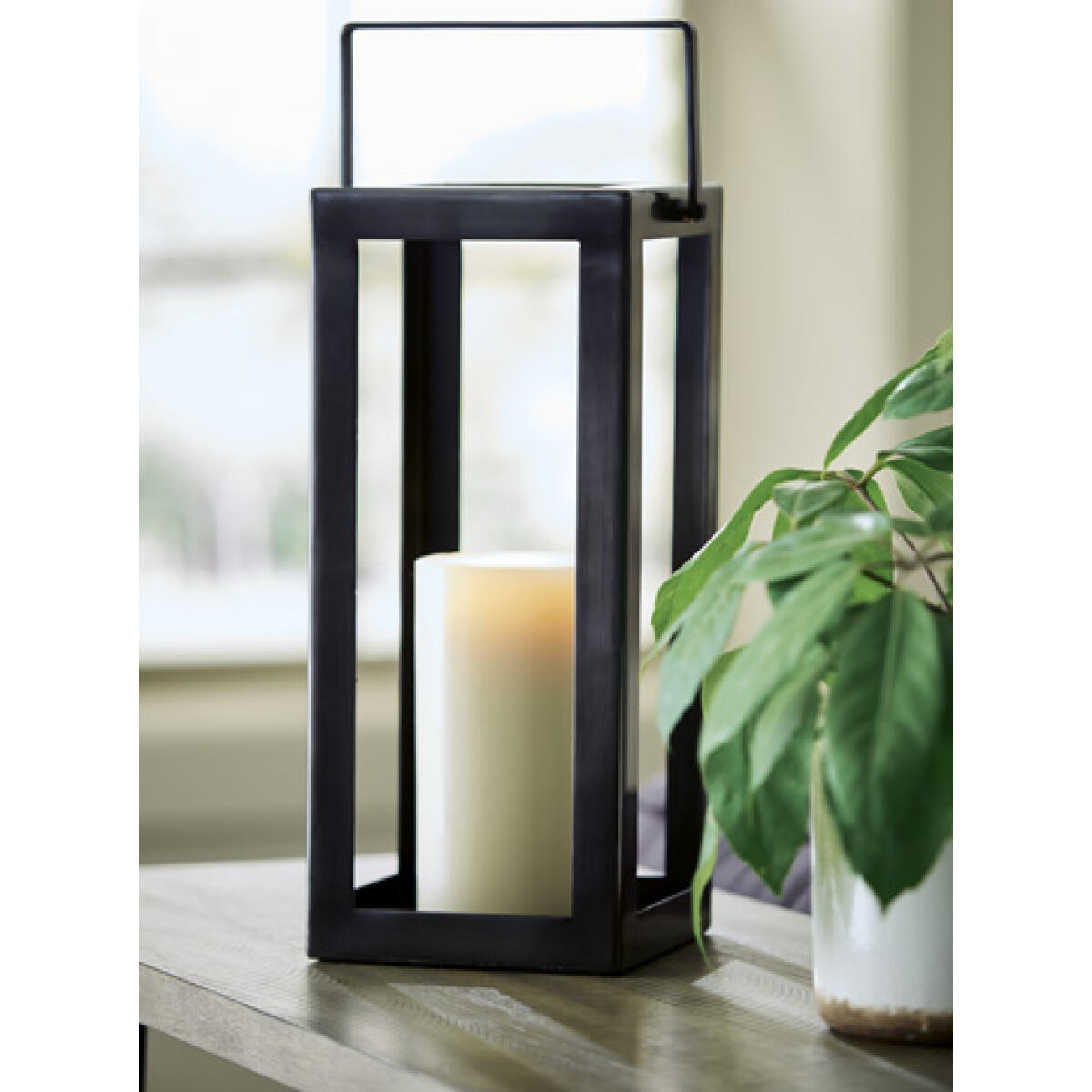 Antique Black  16″ Briana Lantern Outlet Home Decor 4