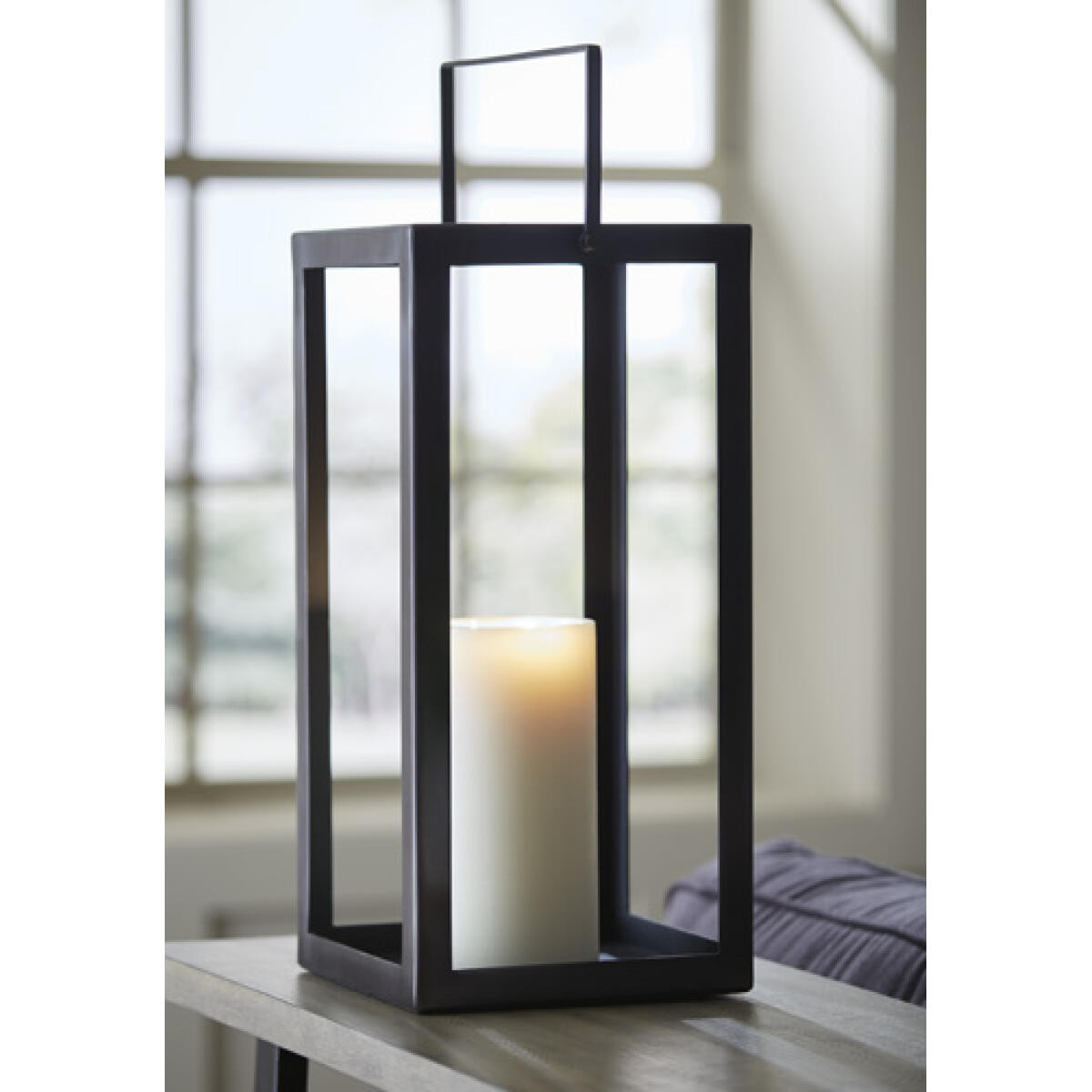 Antique Black  21″ Briana Lantern Outlet Home Decor 4
