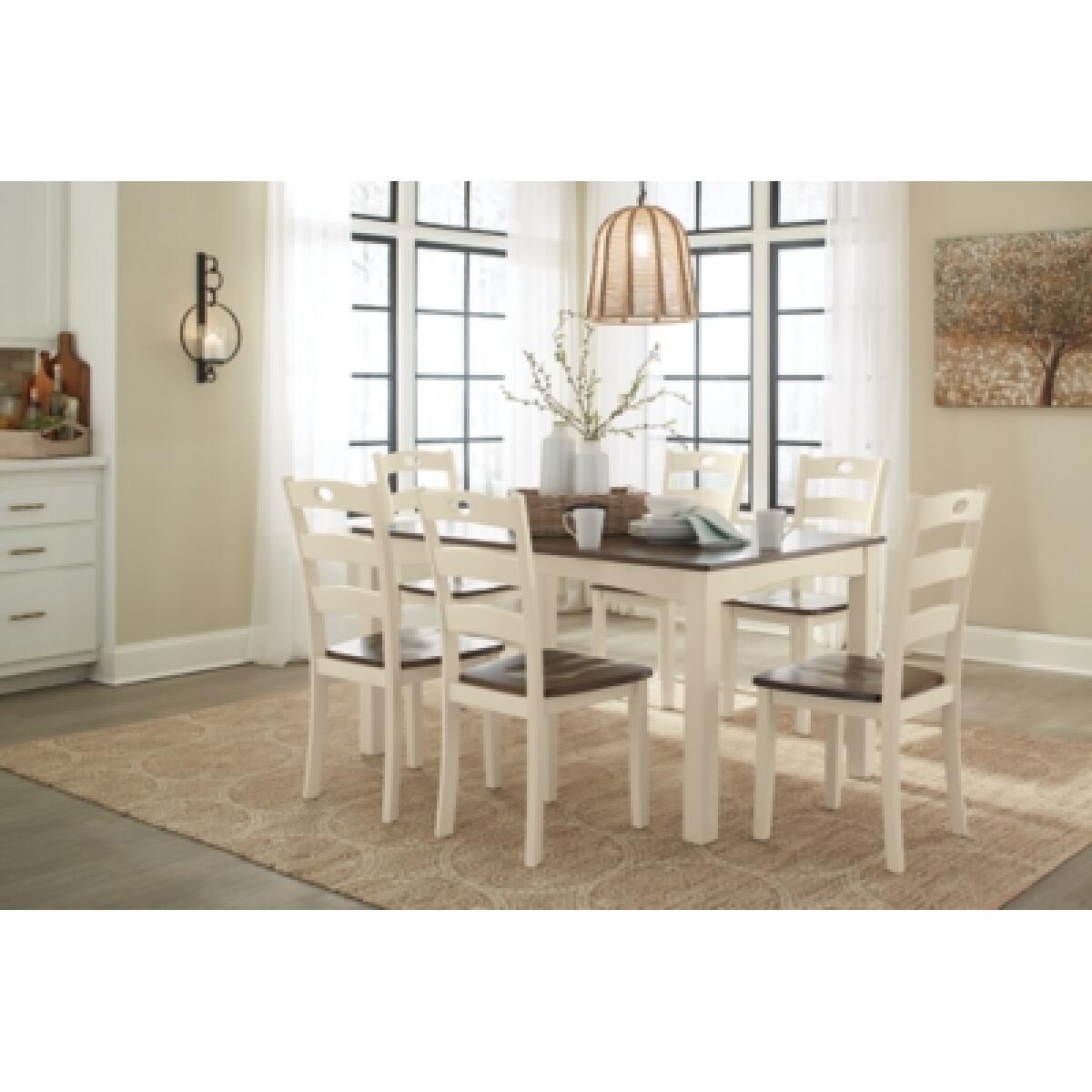 Woodanville Dining Table and Chairs (Set of 7) Outlet Dining Room 6
