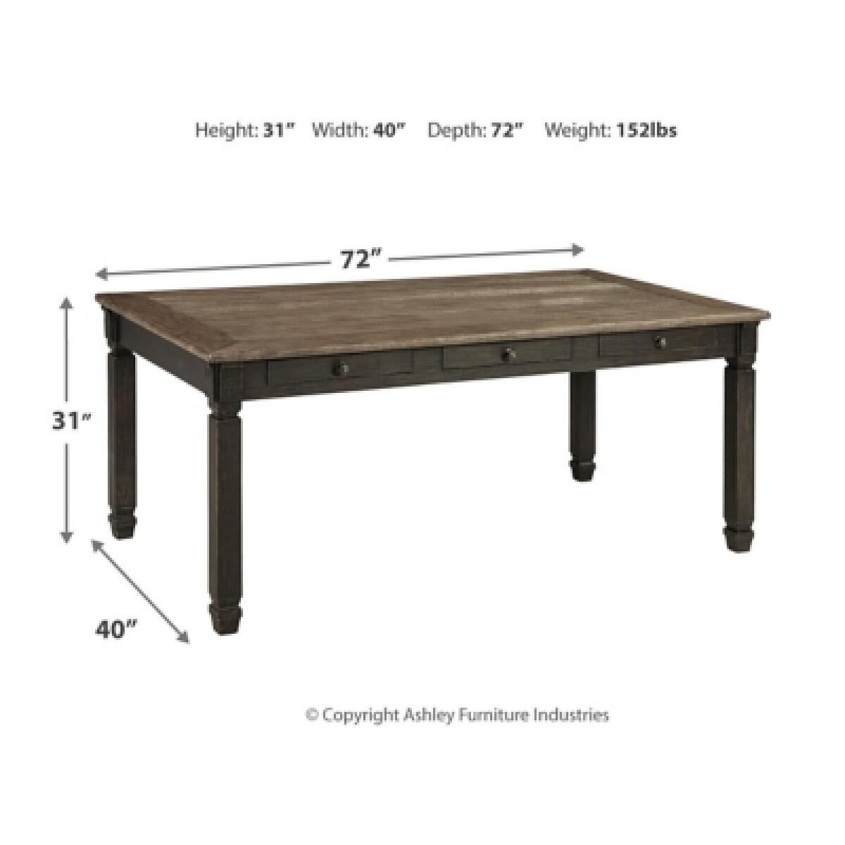 Tyler Creek Dining Table Outlet Dining Room 9