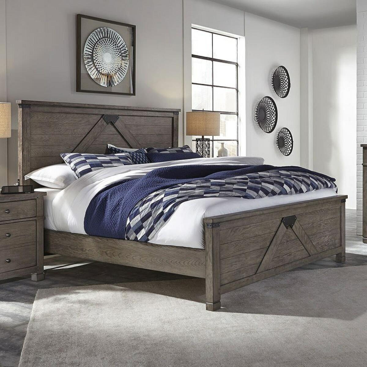 Tucker Queen Panel Bed Beds Aspen Home 6