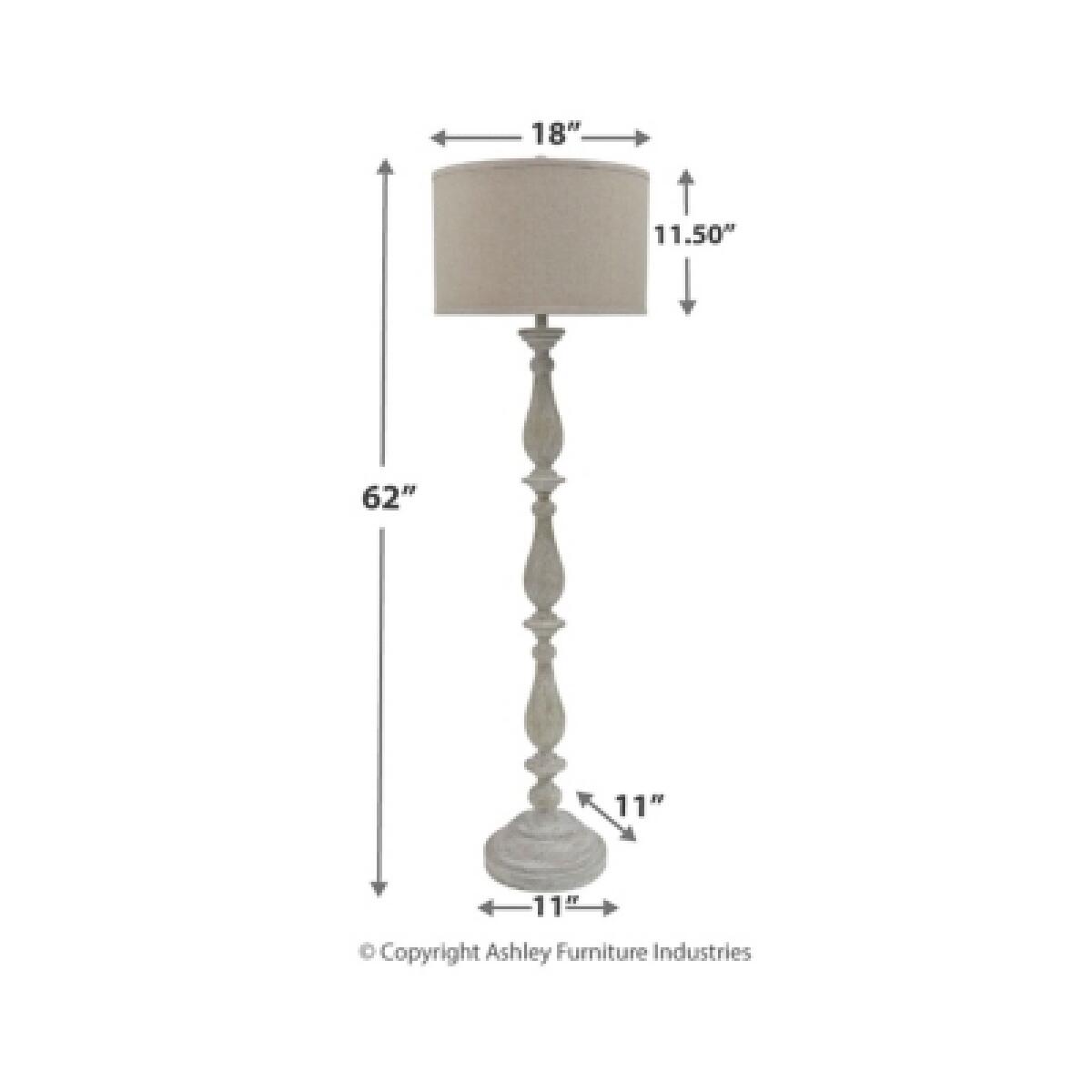 Bernadate Floor Lamp Outlet Home Decor 8