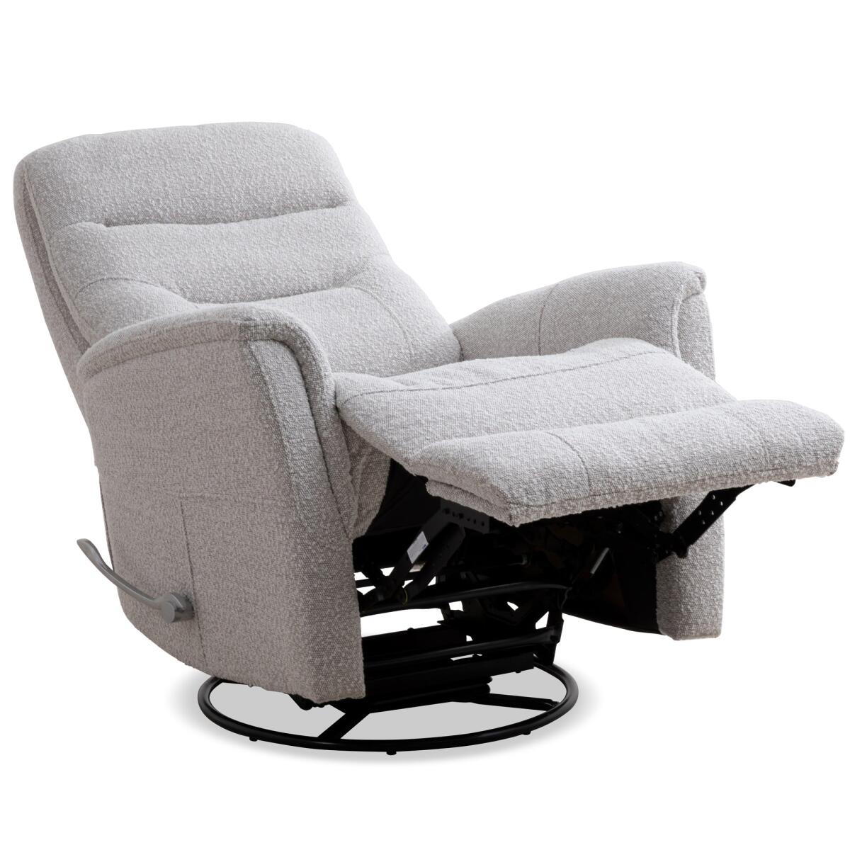 Gemini – Bloke Cotton Manual Swivel Recliner Outlet Recliners 5