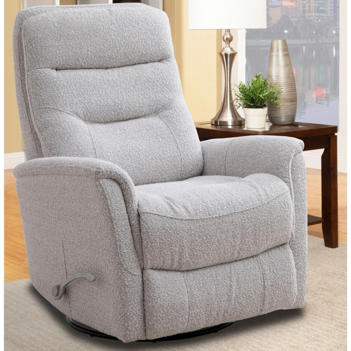 Gemini – Bloke Cotton Manual Swivel Recliner Outlet Recliners 7