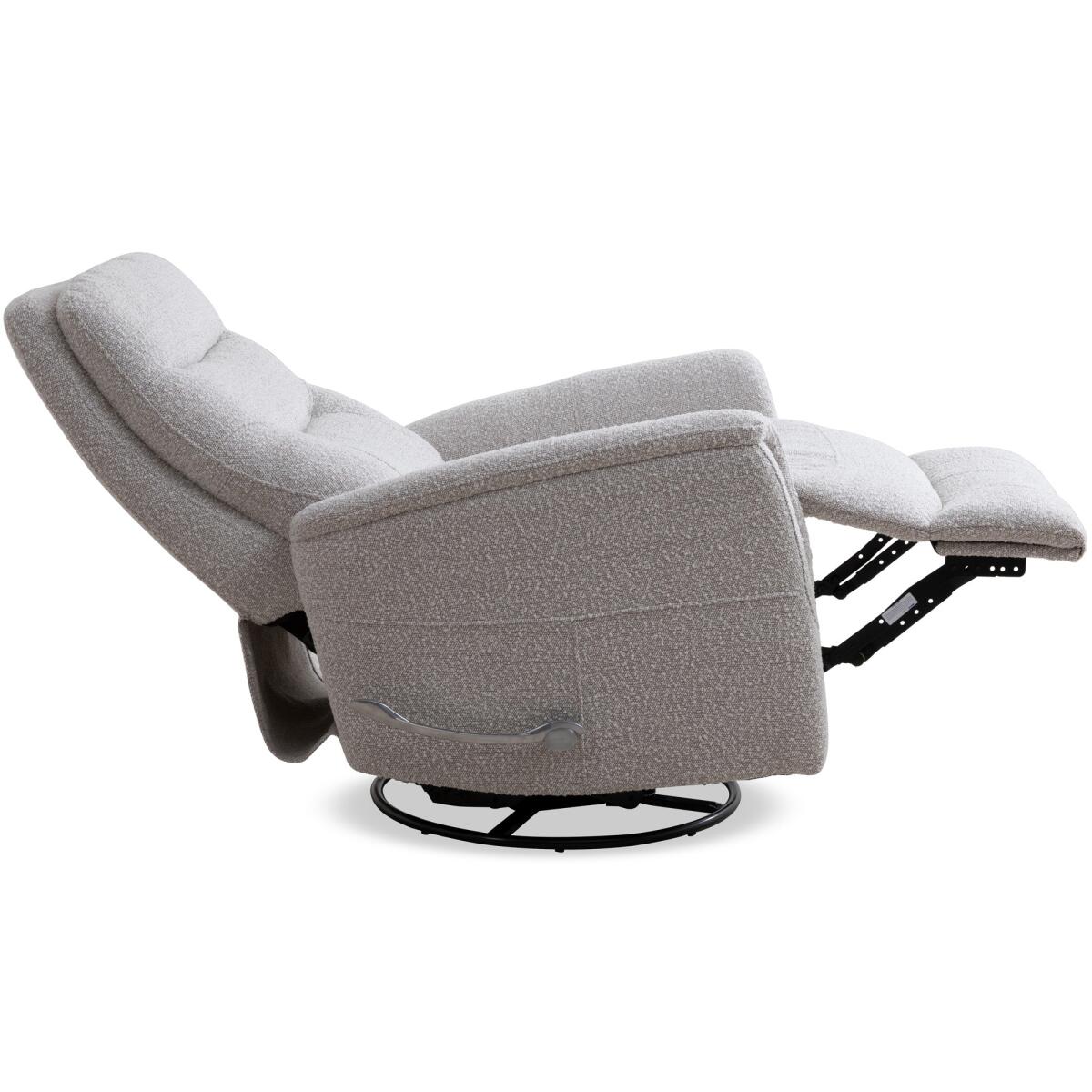 Gemini – Bloke Cotton Manual Swivel Recliner Outlet Recliners 6